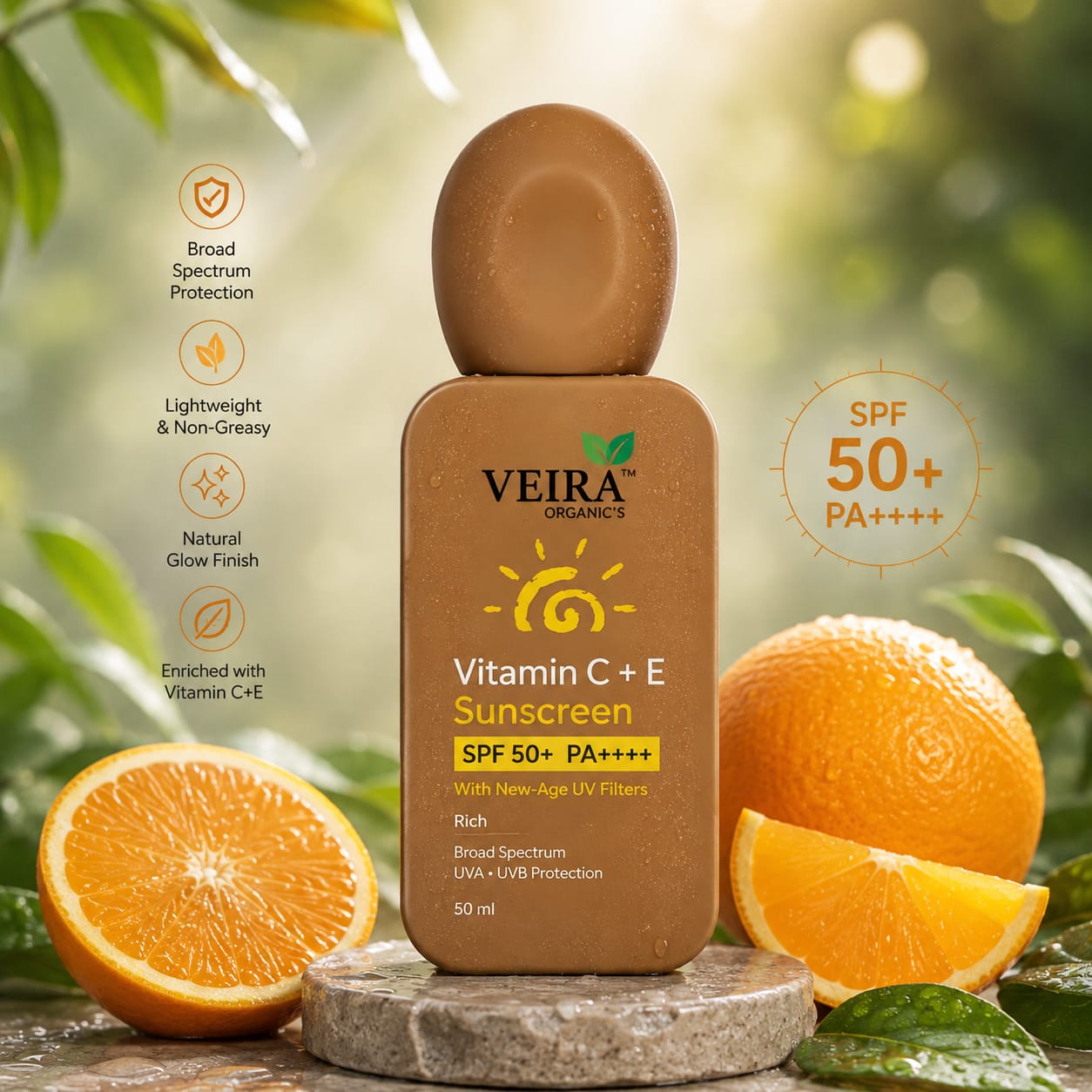 Orange Vitamin C + E Sunscreen SPF 50+ PA++++