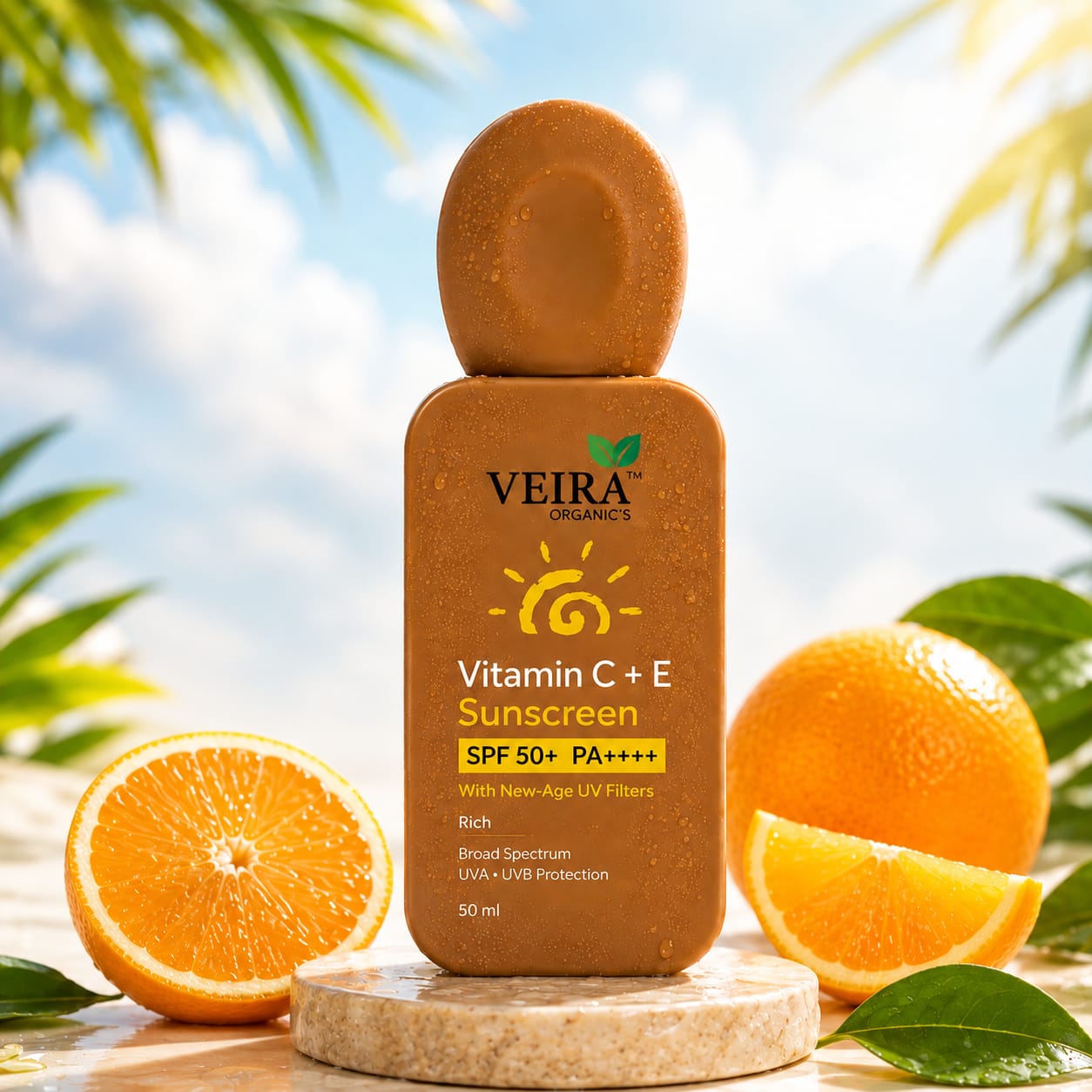 Orange Vitamin C + E Sunscreen SPF 50+ PA++++